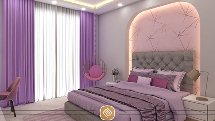 طرح‌های گلدار مناسب اتاق خواب مستر